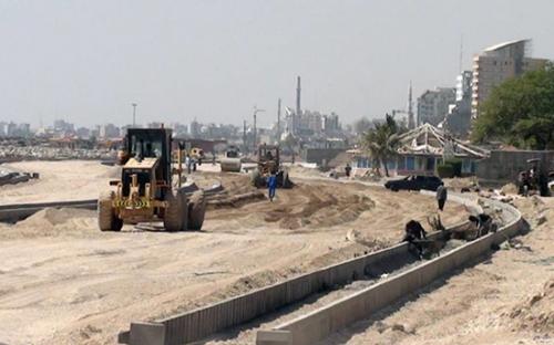 احداث بلوار ساحلی حسین آبـاد بندر عباس