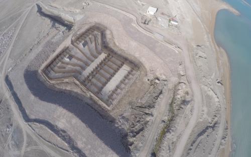 Partial execution of civil works and landscaping of BandarAbbas desalination (Saghi Kosar plan)