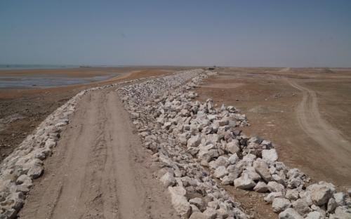 Partial execution of civil works and landscaping of BandarAbbas desalination (Saghi Kosar plan)