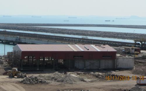 Civil works and construction of 5,000 cubic meters per day Desalination of Kish south Kaveh steel company project