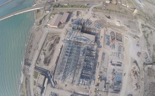 Installation of 10,000 cubic meters per day desalination (ROIV) for Kish south Kaveh steel company