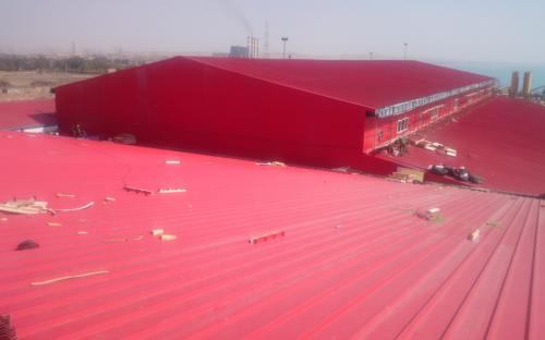 Installation of 10,000 cubic meters per day desalination (ROIV) for Kish south Kaveh steel company