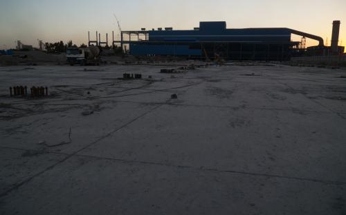 Civil works and Warehouse & Personal Gate Structure Buildings of Kish south Kaveh steel company project